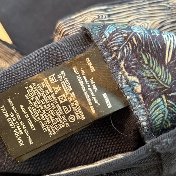 Ted Baker London blue navy chino pants 36 - Picture 6 of 15